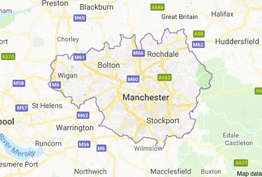 Manchester Bird Netting Areas we Cover - Pest Control Tameside